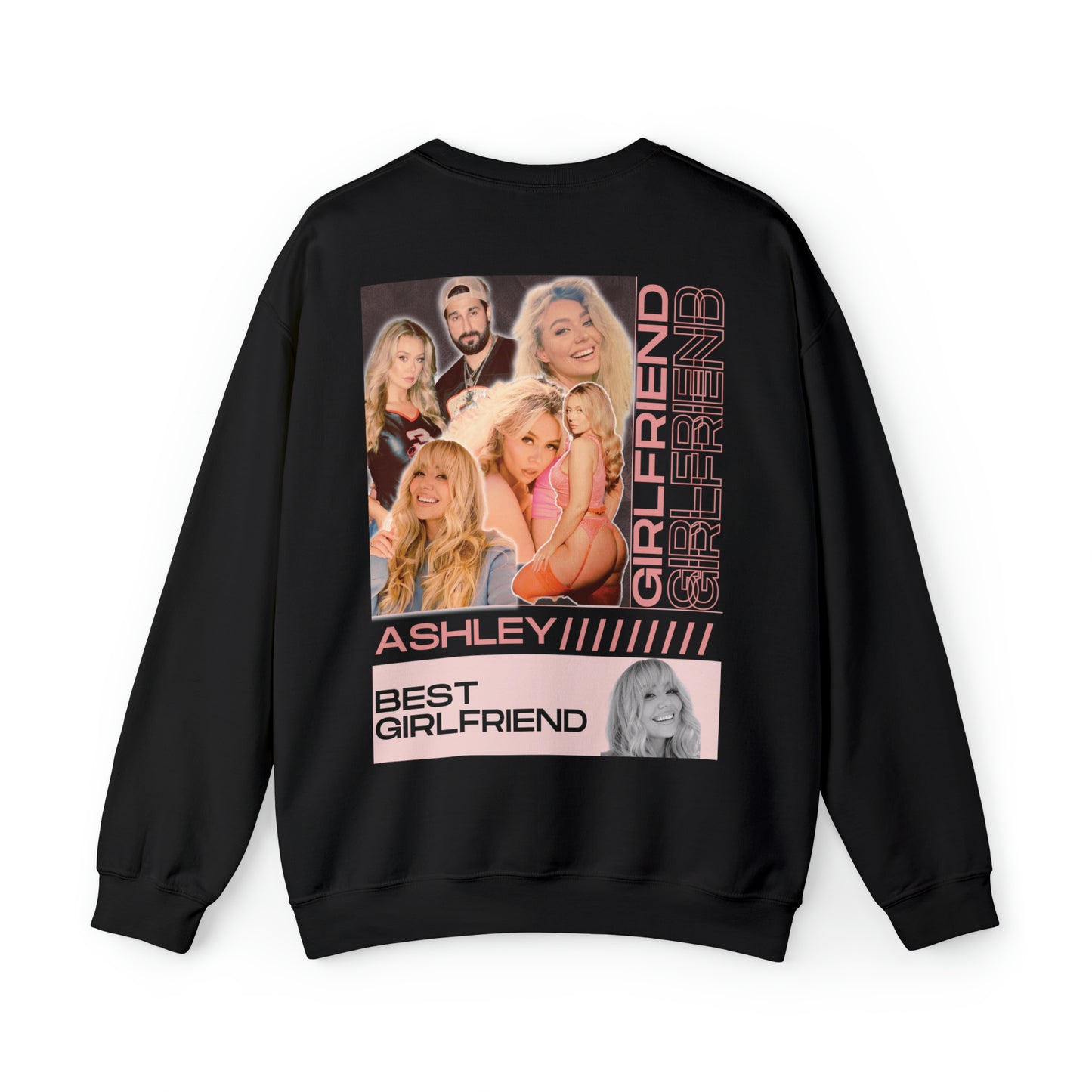 Girlfriend Fan Sweatshirt (hinten bedruckt)