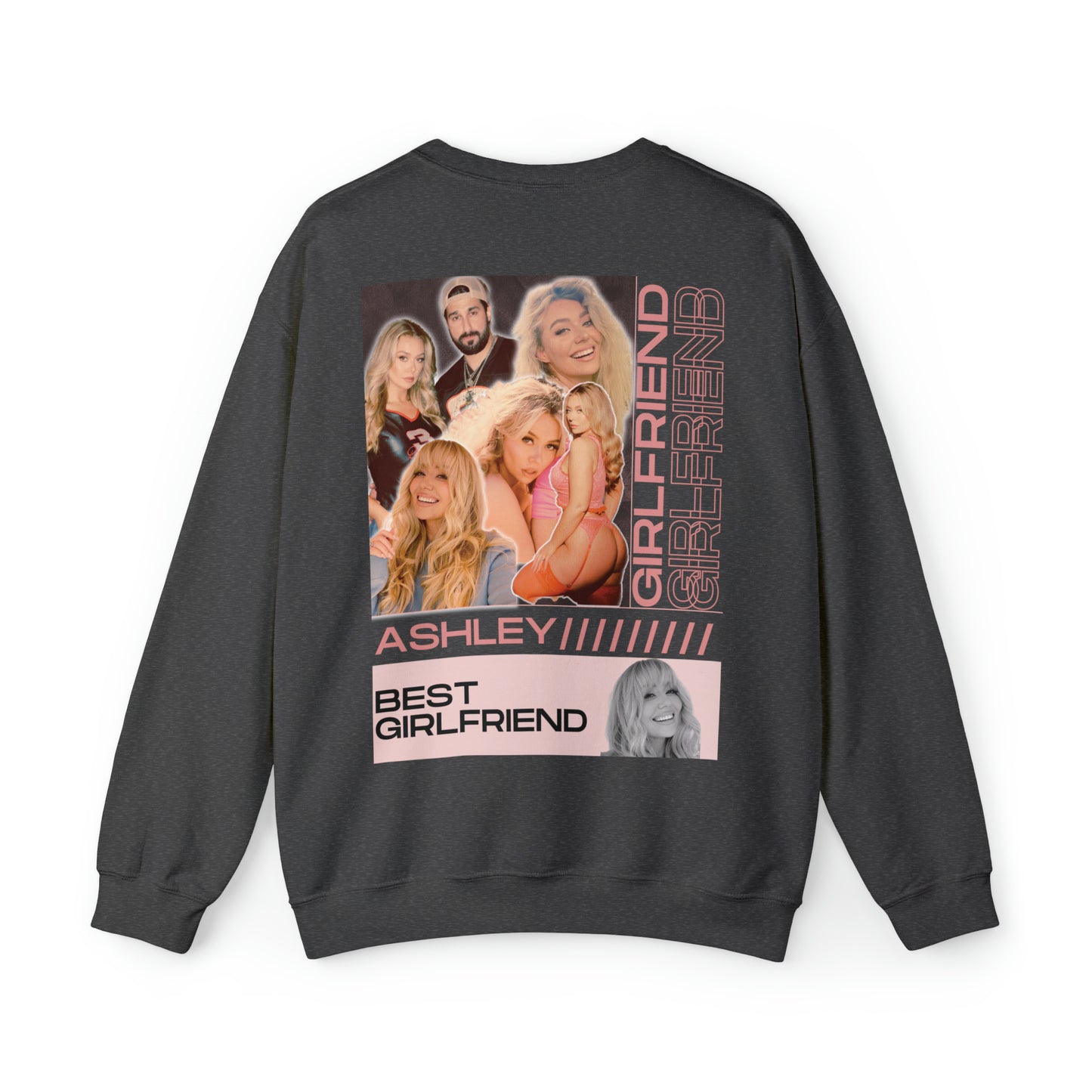 Girlfriend Fan Sweatshirt (hinten bedruckt)